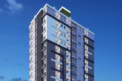 Fachada do Edifício Alfa Romeo Residence - Itapema