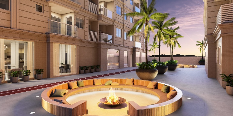 Paisagem 6 do Amalfi Coast Home Club localizado em Itapema