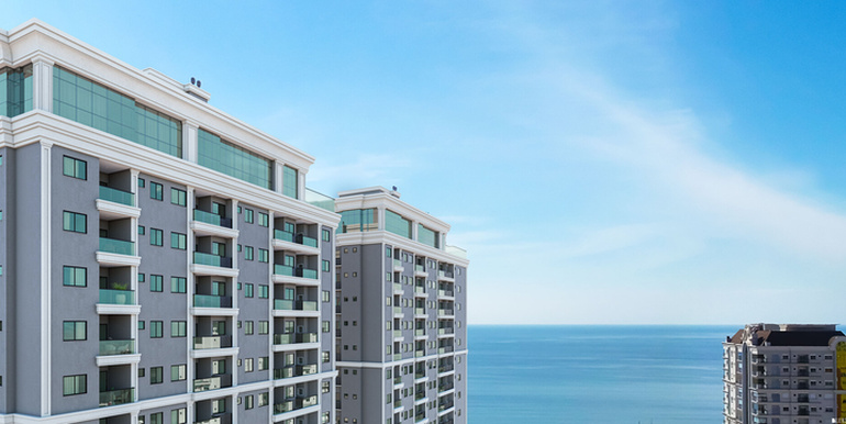 Vista 4 do Amazonita Towers Residence situado em Itapema