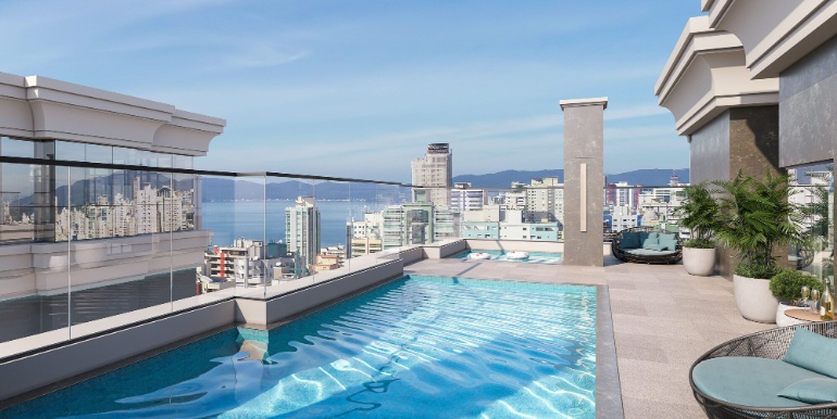 Paisagem 6 do Amazonita Towers Residence localizado em Itapema