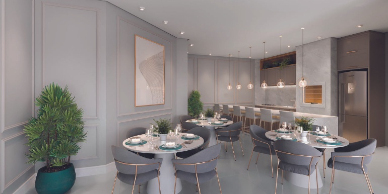 Quadro 13 do Ametrina Residence - Itapema