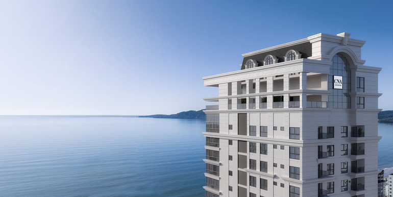 Vista 4 do Ed. Bristol Residence situado na Meia Praia, Itapema