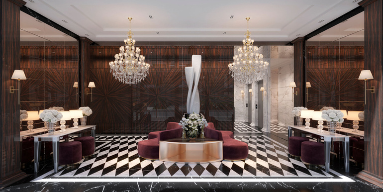 Vistalização 14 do Edifício Bristol Residence na Meia Praia, Itapema