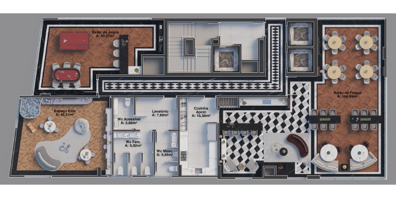 Vistalização 34 do empreendimento