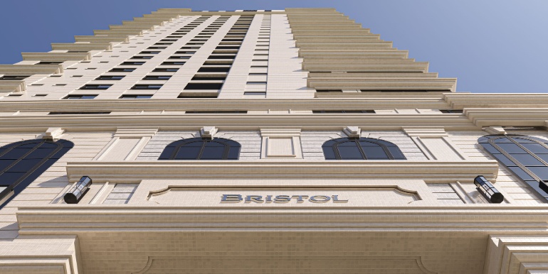 Panorama 8 do Ed. Bristol Residence situado na Meia Praia, Itapema