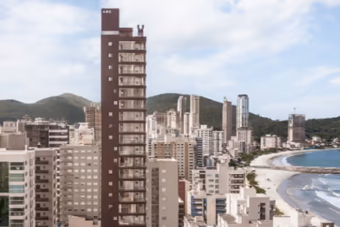 Fachada do Edifício 143 Mayfair - Itapema