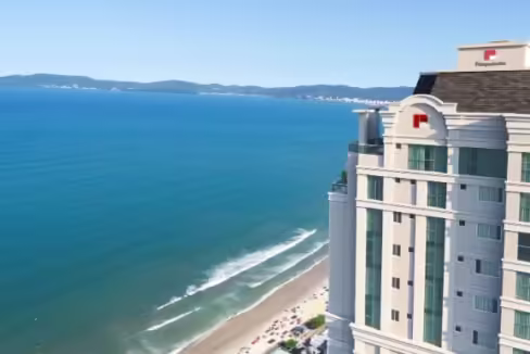 Fachada do Edifício Al Mare - Itapema