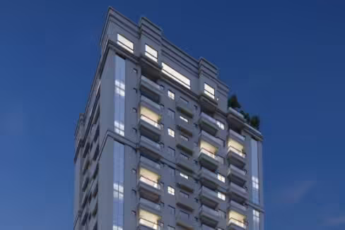 Fachada do Edifício Alexandrita Residencial - Itapema