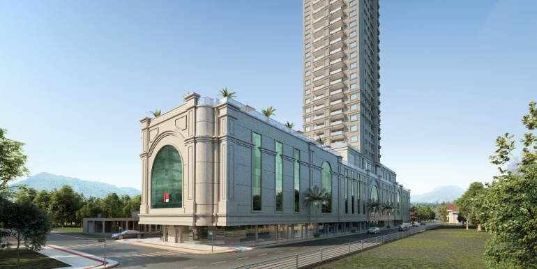 Retrato 3 do Edifício Algarve localizado na Meia Praia, Itapema