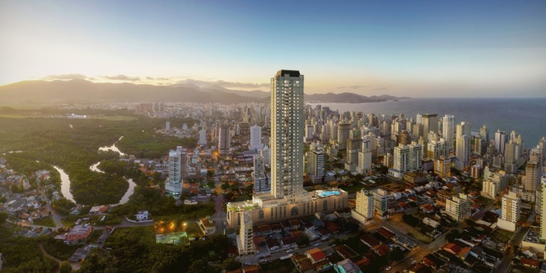 Imagem 2 do Edifício Algarve na Meia Praia, Itapema