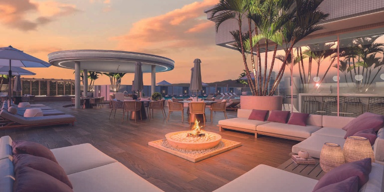 Cenário 9 do Edifício Ametista Home Club localizado na Meia Praia, Itapema