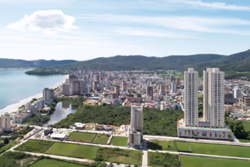 Fachada do AP Towers Porto Belo – Fase 2 - Balneário Perequê, Porto Belo