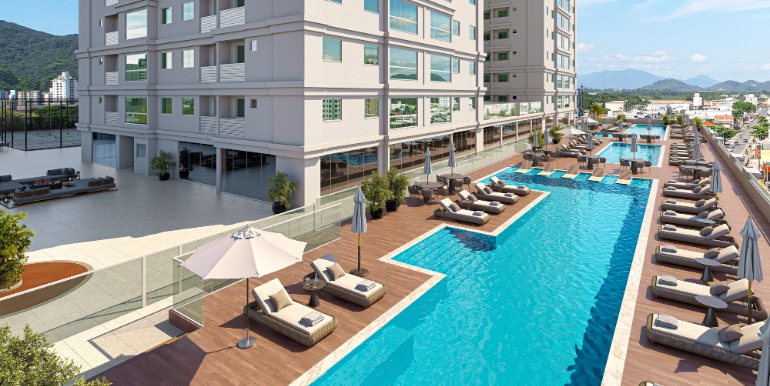 Panorama 8 do AP Towers Porto Belo – Fase 2 situado em Balneário Perequê, Porto Belo
