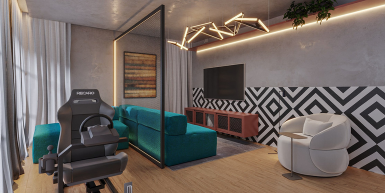 Projeção 15 do Art Tower em Itajaí