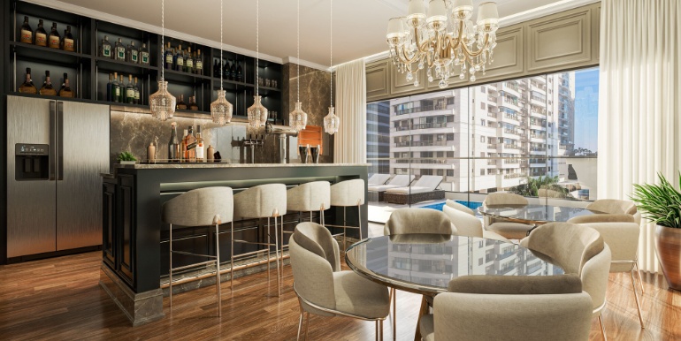 Gravura 11 do Edifício Barão de Albuquerque - Itajaí