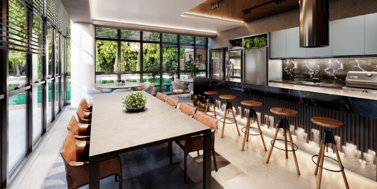 Panorama 8 do Ed. Brava Aikon situado na Praia Brava, Itajaí