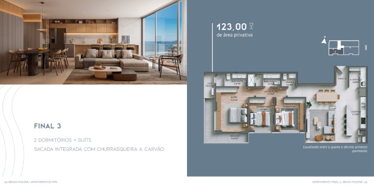 Painel 19 do empreendimento