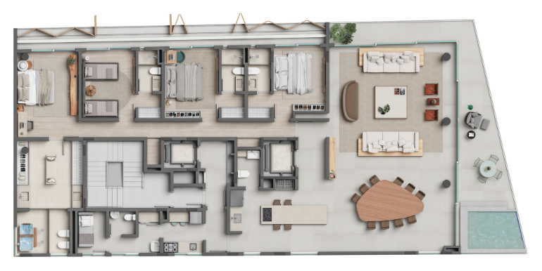 Quadro 13 do empreendimento