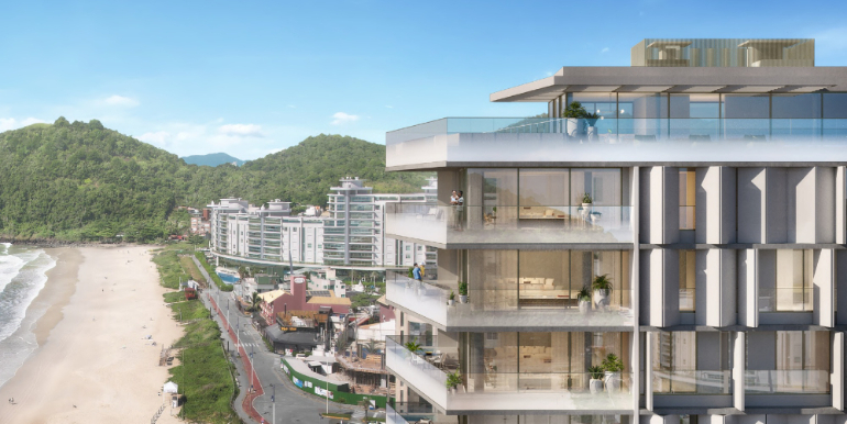 Vista 4 do Ed. Bravo Residences situado na Praia Brava, Itajaí