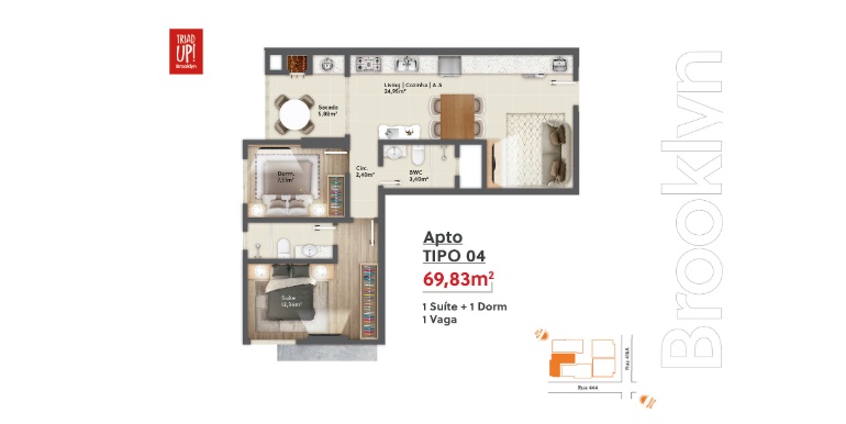 Painel 19 do empreendimento