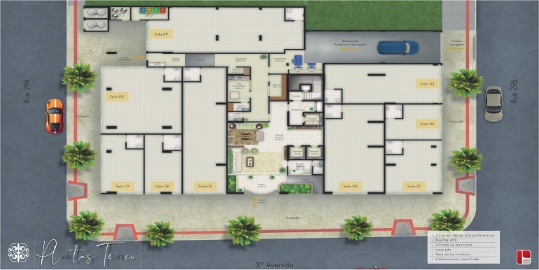 Representação 40 do empreendimento