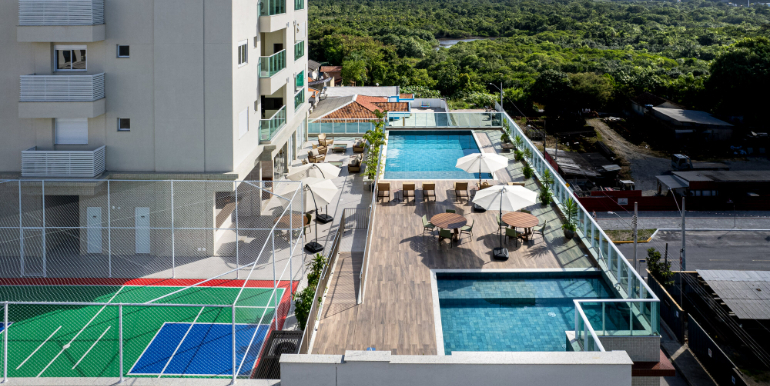 Panorama 8 do Ed. Carpe Diem situado na Meia Praia, Itapema