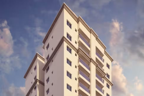 Fachada do Edifício Carpe Diem - Meia Praia, Itapema
