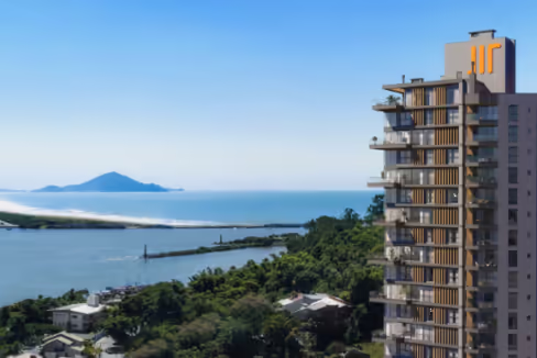 Fachada do Edifício Casa Atalaia - Itajaí