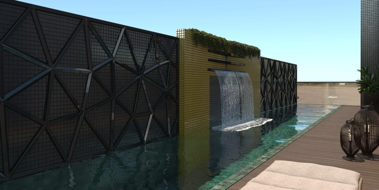 Paisagem 6 do Edifício Corvette Residence localizado na Meia Praia, Itapema