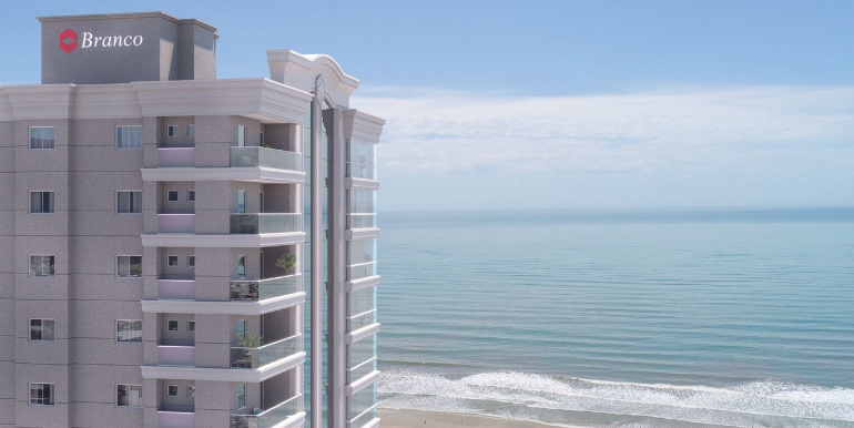 Panorama 8 do Ed. Diamante Residence situado na Meia Praia, Itapema