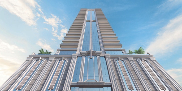 Paisagem 6 do Edifício Diamante Residence localizado na Meia Praia, Itapema