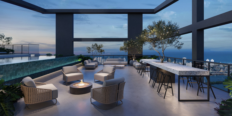 Paisagem 6 do Edifício Downtown localizado em Itajaí