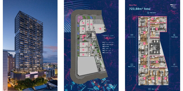 Painel 19 do empreendimento