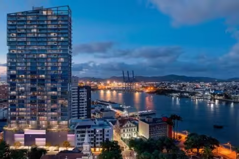 Fachada do Edifício Downtown - Itajaí
