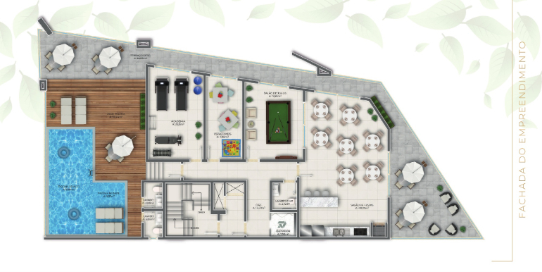 Painel 19 do empreendimento