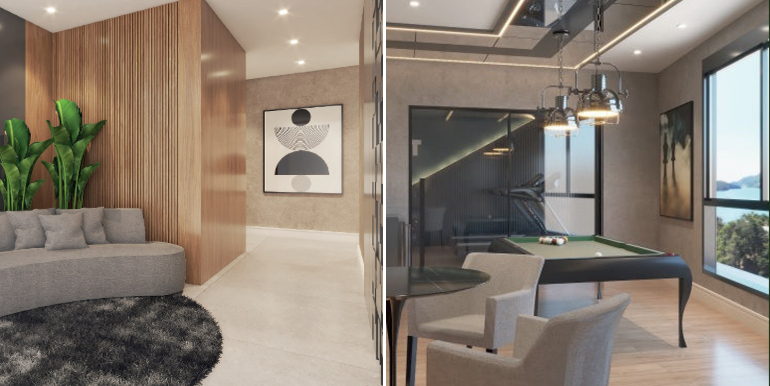 Panorama 8 do Ed. Encante Residencial situado em Porto Belo