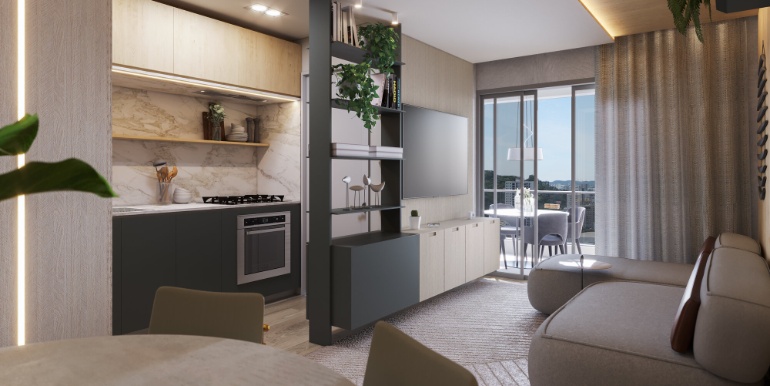 Panorama 8 do Ed. Essência situado em Itajaí