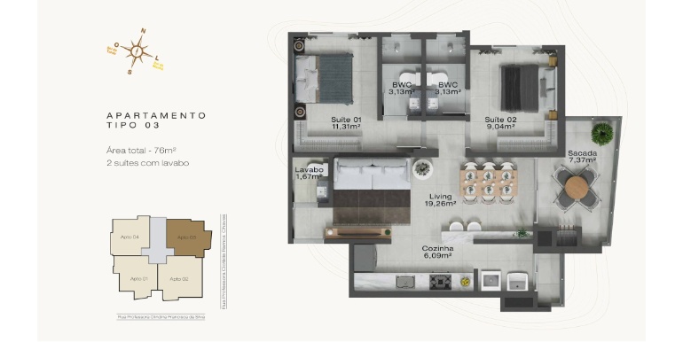 Estampa 37 do empreendimento