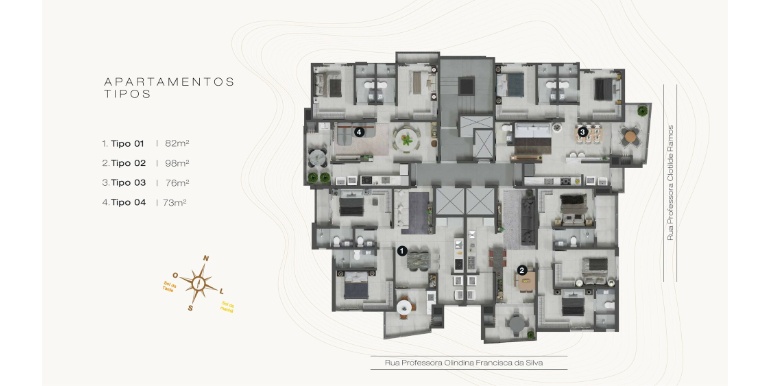 Vistalização 34 do empreendimento