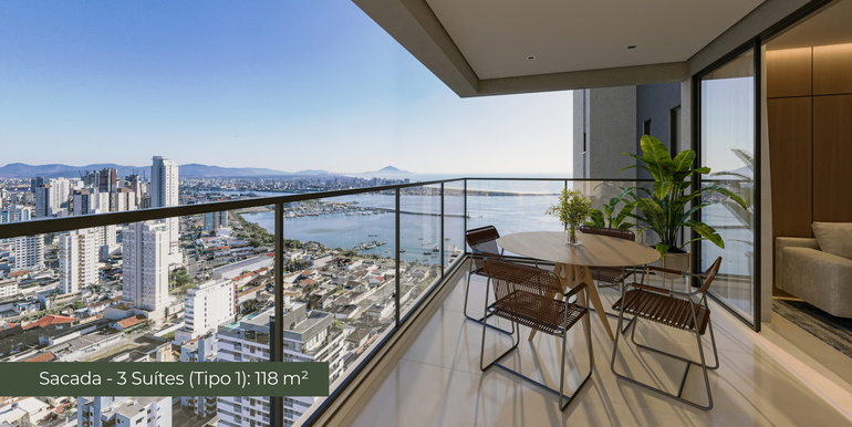 Vista 4 do Ed. Fazenda Garden situado em Itajaí