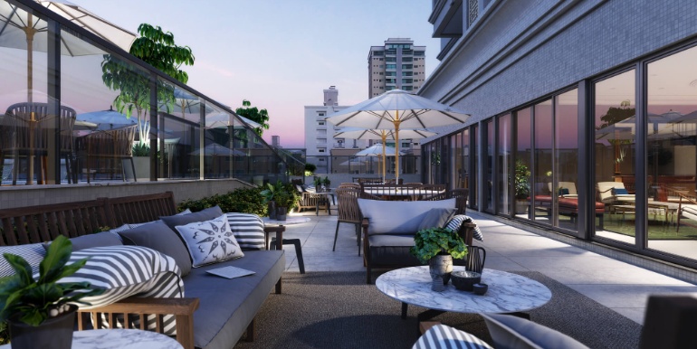 Vistalização 14 do Edifício Gran Ducado na Meia Praia, Itapema