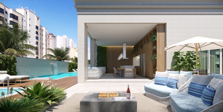 Cenário 9 do Edifício Grand Provence localizado na Meia Praia, Itapema