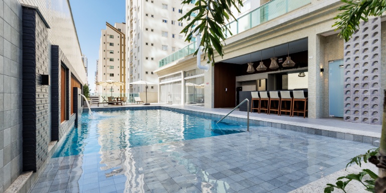 Cenário 9 do Edifício Grand Soleil localizado na Meia Praia, Itapema