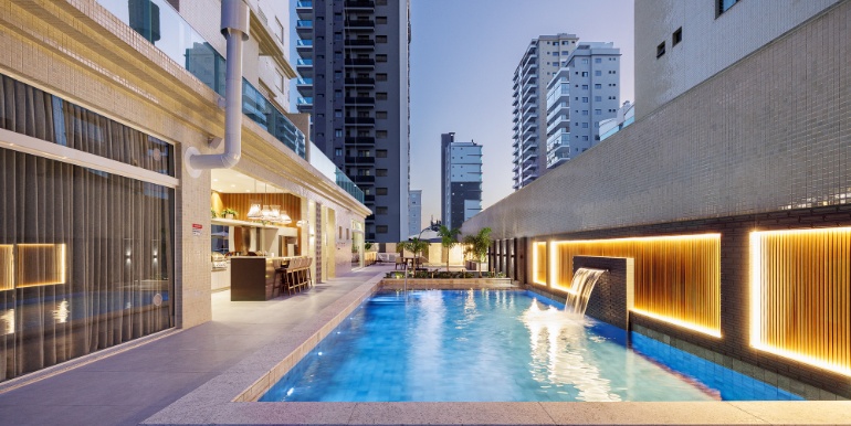 Panorama 8 do Ed. Grand Soleil situado na Meia Praia, Itapema