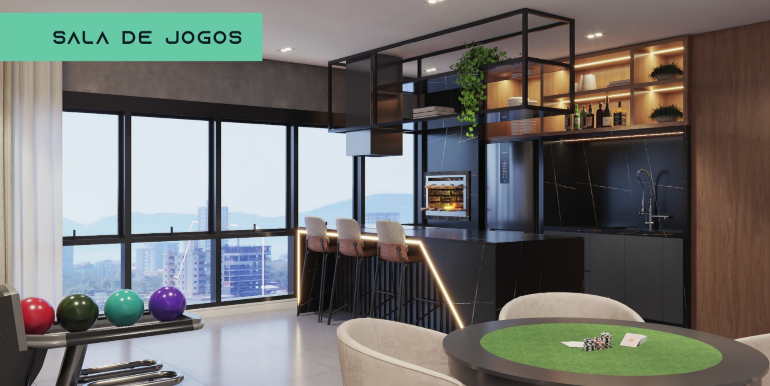 Visual 12 do Ed. Grand Ventura Residence situado em Balneário Perequê, Porto Belo