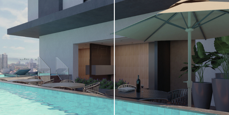 Ilustração 7 do Edifício Grand Ventura Residence - Balneário Perequê, Porto Belo