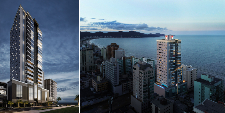 Imagem 2 do Edifício Horizon Palace na Meia Praia, Itapema