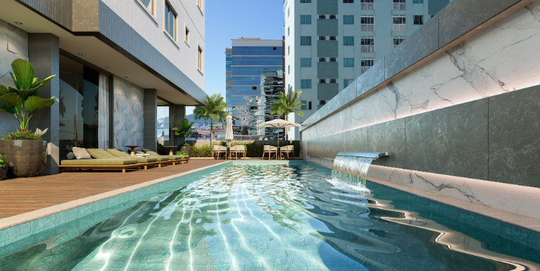 Cenário 9 do Edifício Horizon Palace localizado na Meia Praia, Itapema