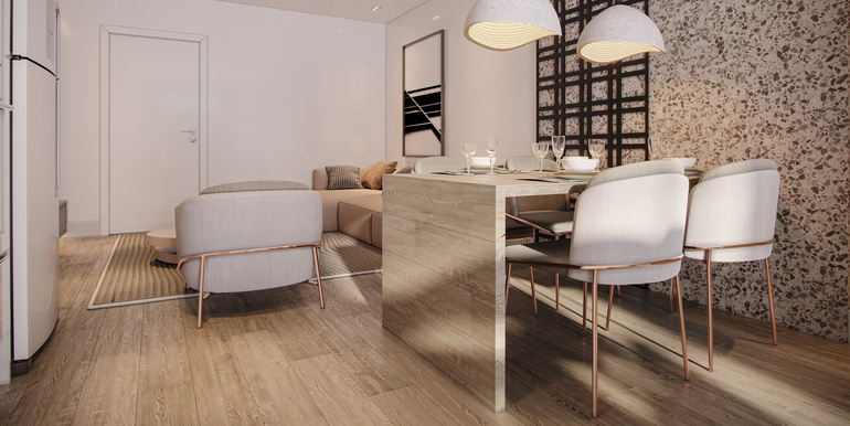 Panorama 8 do Ed. Hub 240 situado em Balneário Perequê, Porto Belo