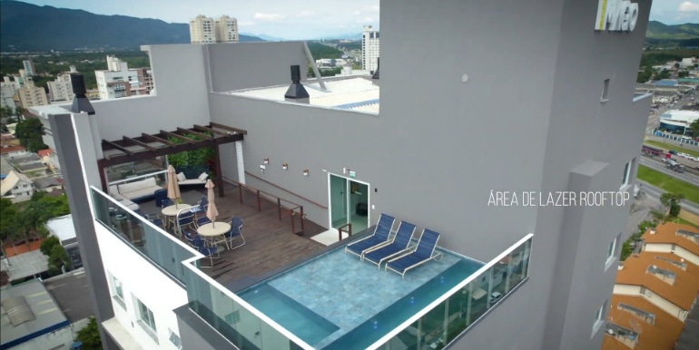 Paisagem 6 do Edifício Ilhas Maurício Residence localizado na Meia Praia, Itapema